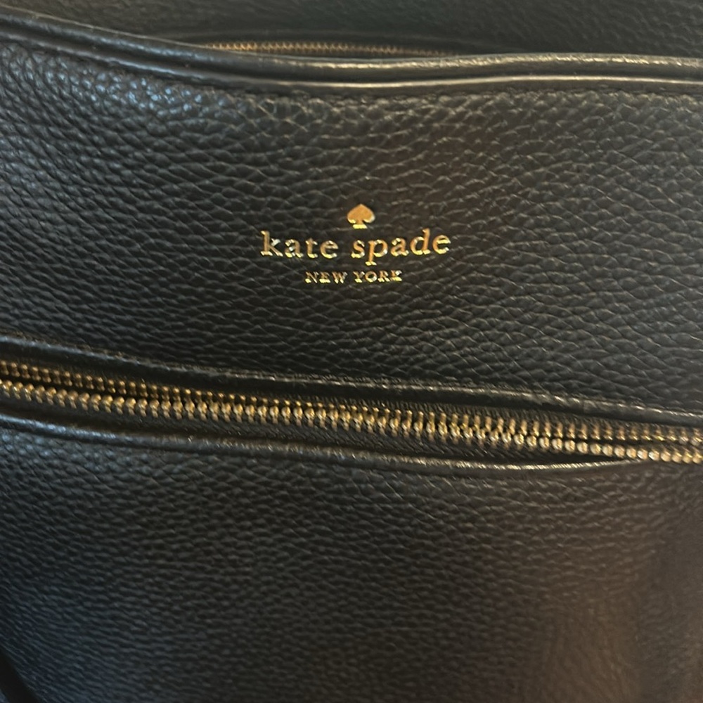 Kate Spade Black leather Tote
